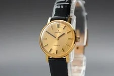 Omega — 1972 Near Omega Geneve 23mm 511.409 Manual Wind Gold Dial — Watch — resale
