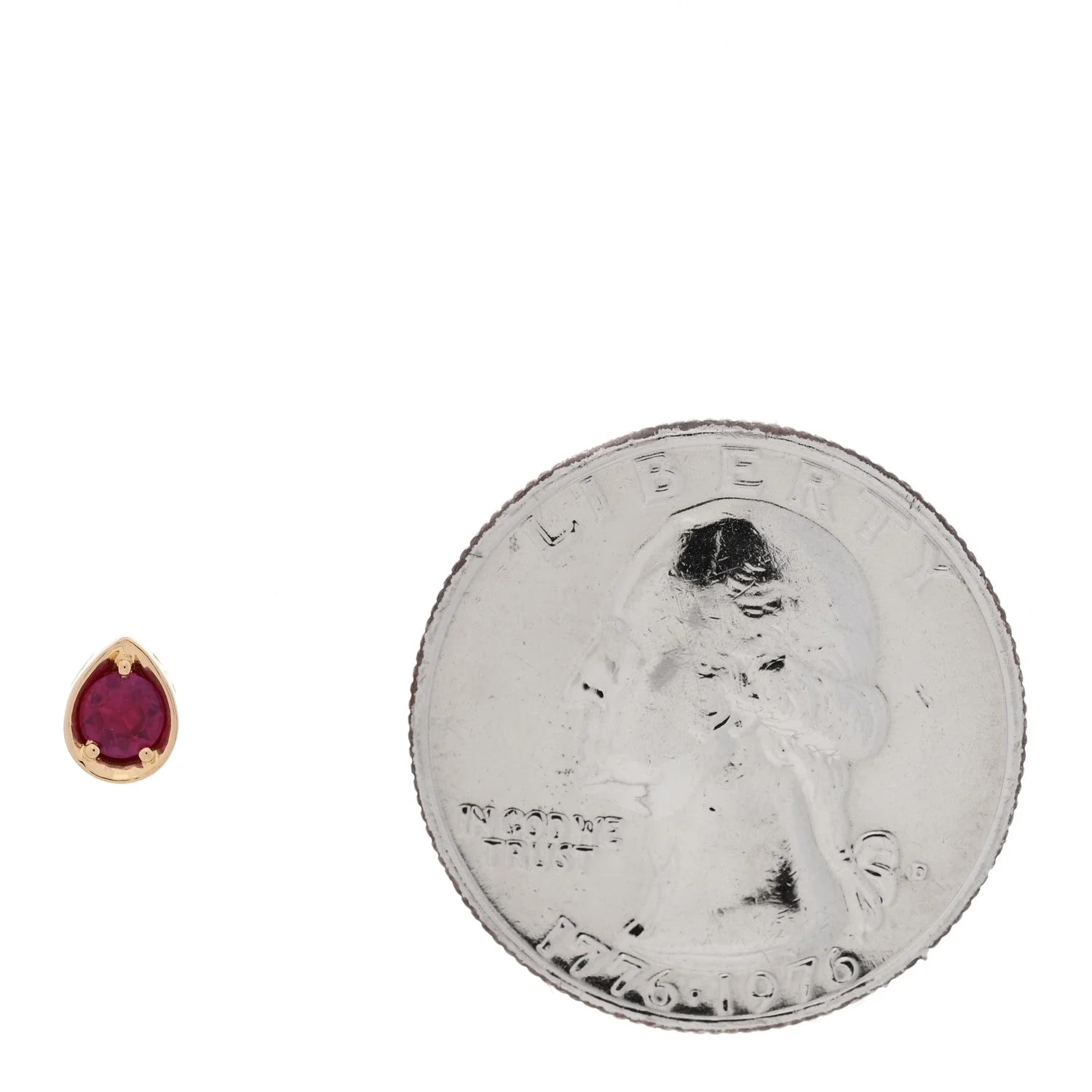18K Yellow Gold Forever & Always A Pair Single 2