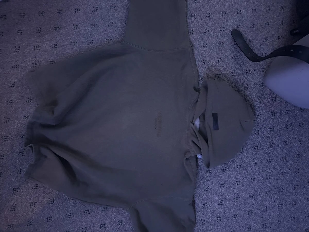Fear of God — Essentials Fear of God Brownish Hoodie — streetwear — resale