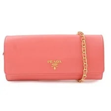Prada — Prada Metal Chain Strap Wallet 1M1290 Auth — Handbag — resale
