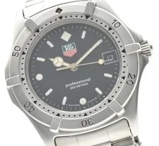 TAG Heuer — 【Near 】 Tag Heuer 2000 Professional 962.006F-2 Black Dial Quartz — Watch — resale
