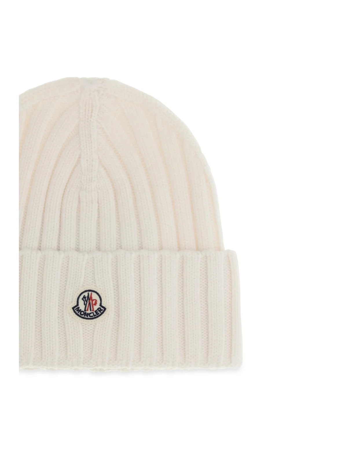 Moncler L20933b00036a9327 Ribbed Beanie — Beanies 2