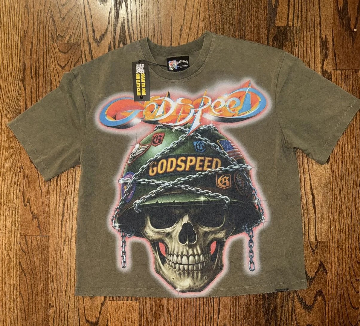 Godspeed Badges of Honor Tee — streetwear — resale