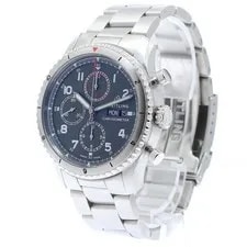 Breitling Aviator 8 A13316 43mm SS Green Dial Automatic Chronograph #C140 2