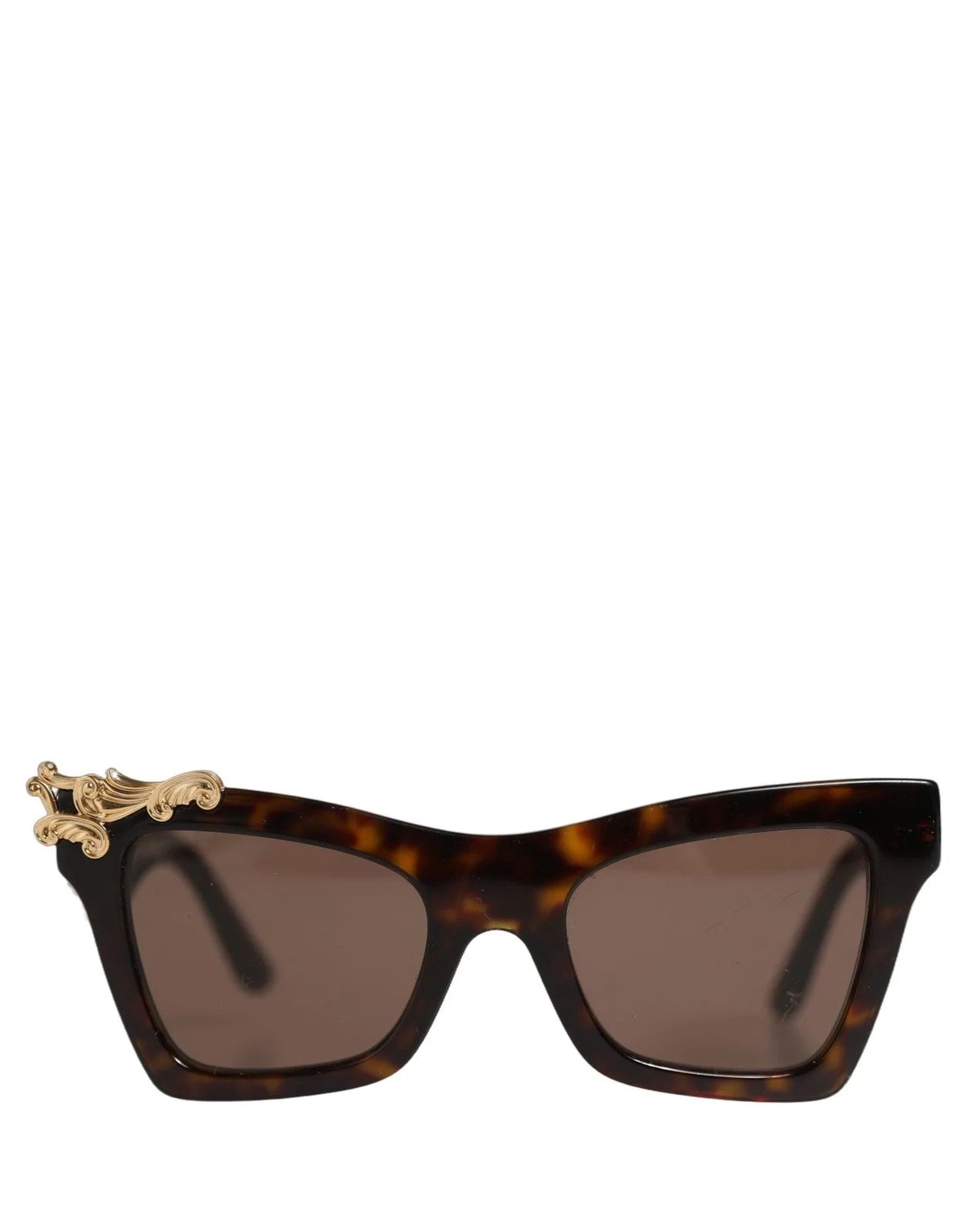 Dolce & Gabbana DG4434 Accent Havana Acetate Frame Sunglasses 3