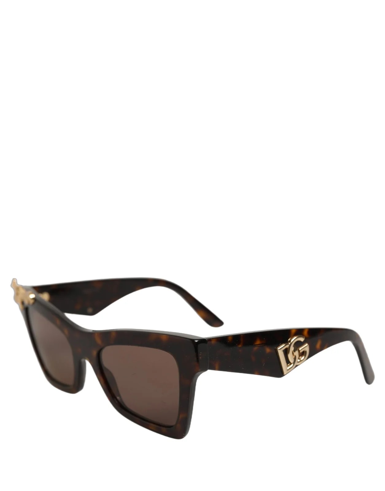 Dolce & Gabbana DG4434 Accent Havana Acetate Frame Sunglasses 4