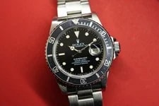 1986 Rolex Submariner 16800 Glossy WGS Dial W/ Box and Service Papers 3