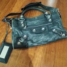 Balenciaga — Balenciaga Giant City 2Way Dark 173084 Italy Y2K — Handbag — resale