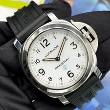 Panerai Luminor Base Logo PAM 00775 44mm White Dial Complete Set With Extras 4