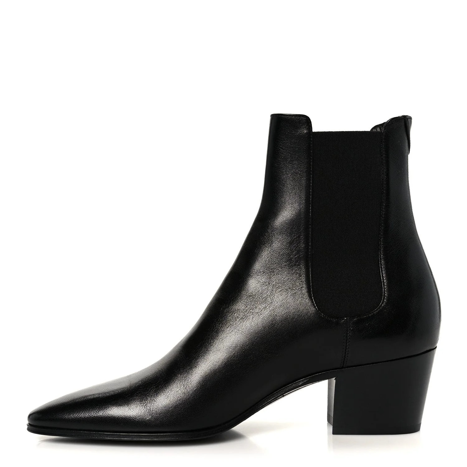 Saint Laurent — Incrociato Muriel Vassili 60 Ankle Zip 37.5 — Designer Shoe — resale