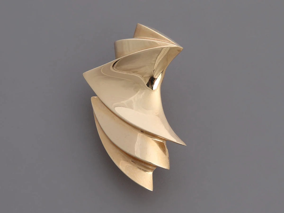 Matthew Hoffman 14K Yellow Gold Structural 2