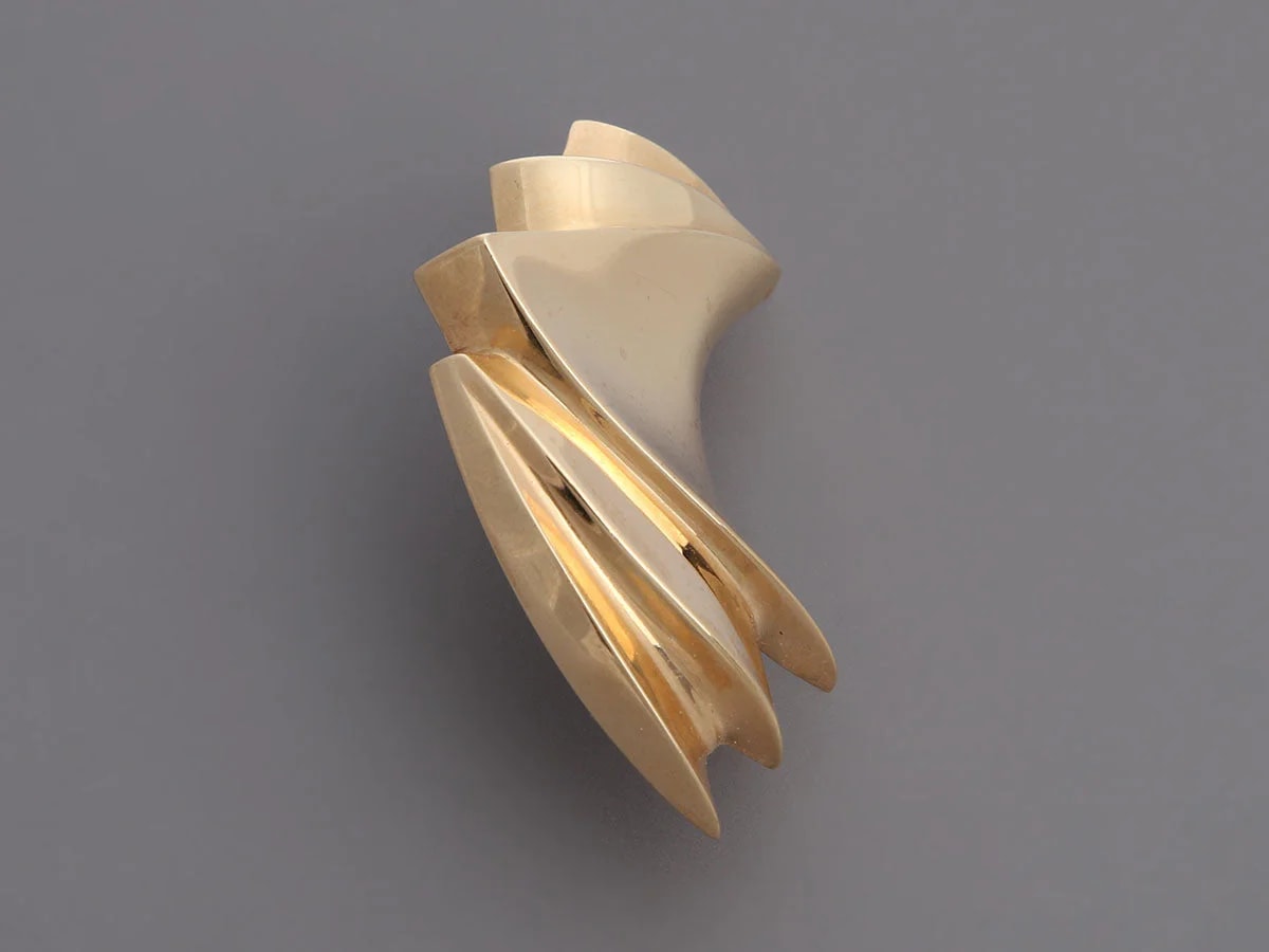 Matthew Hoffman 14K Yellow Gold Structural 3
