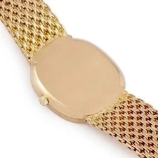 Patek Philippe Golden Ellipse 3931/10 18K Yellow Gold Solid White Date Vin 2