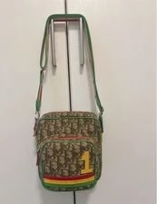 Dior — Christian Dior Trotter Rasta Messenger Auth — Handbag — resale
