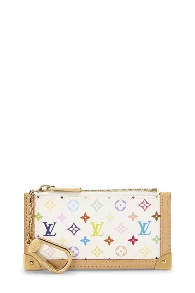 Louis Vuitton — Takashi Murakami X Louis Vuitton Multicolore Pochette Clefs — Handbag — resale