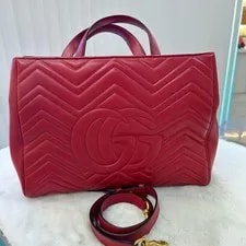 Gucci GG Marmont Large Matelassé / Crossbody 2
