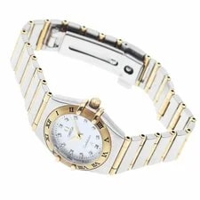 Omega Constellation 12P Diamond Quartz B From Japan 2