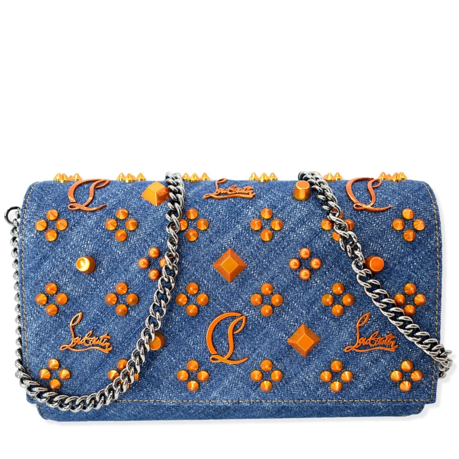 Christian Louboutin — Christian Louboutin Paloma Spikes Dark — Handbag — resale