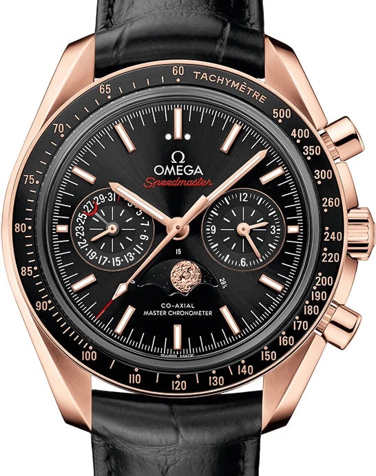 Omega Speedmaster Two Counters MoonPhase 18K Sedna™ Gold 2