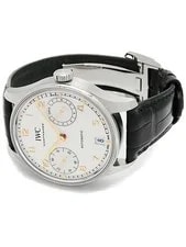 IWC Portugieser Automatic 42 IW501701 42mm Silver Dial Stainless Box Card #T053 2