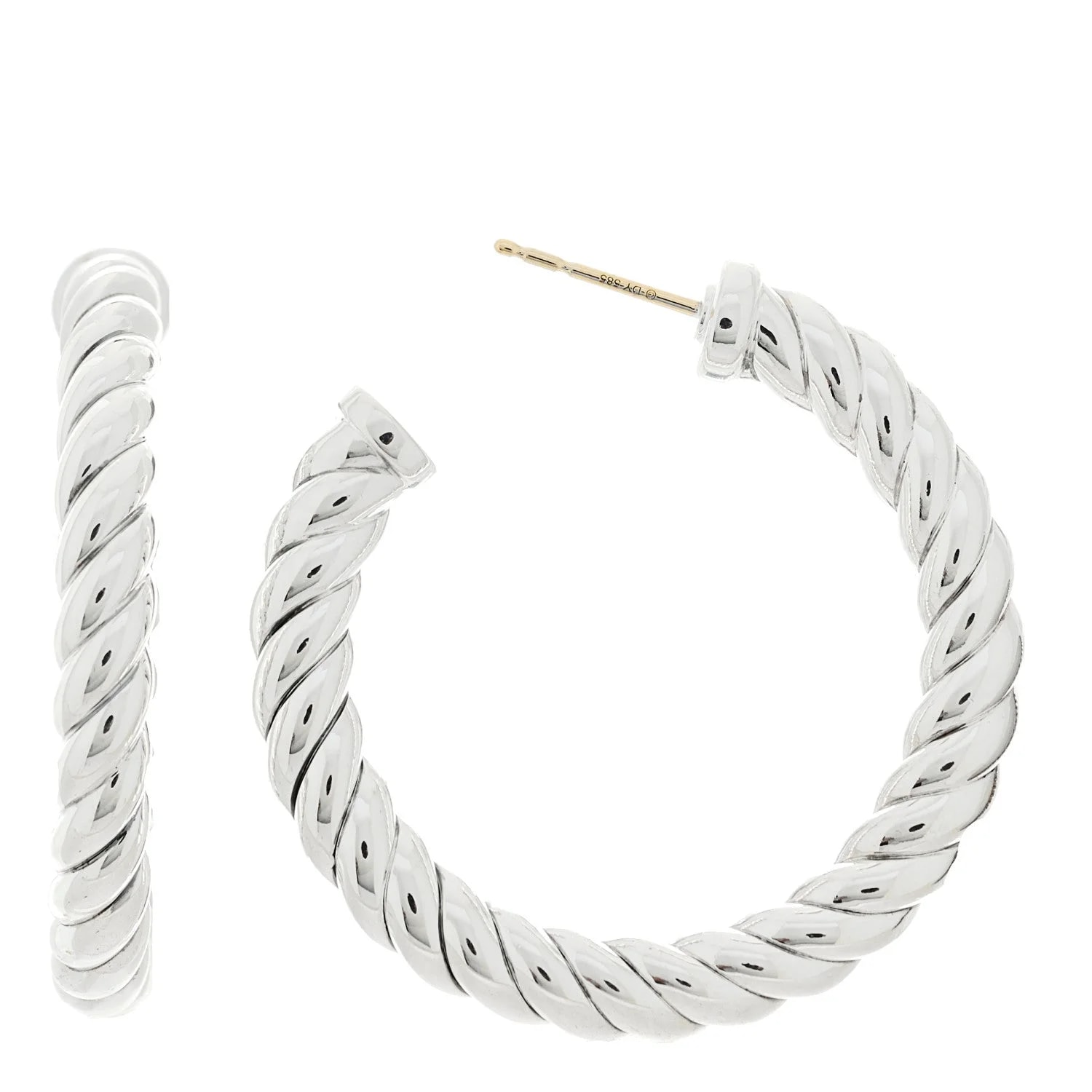 David Yurman — Sculpted Cable Hoop — Jewelry — resale
