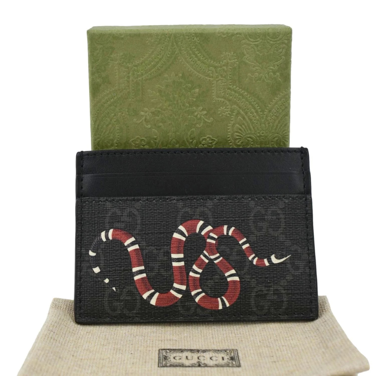 Gucci Kingsnake Print Card Case 451277 2