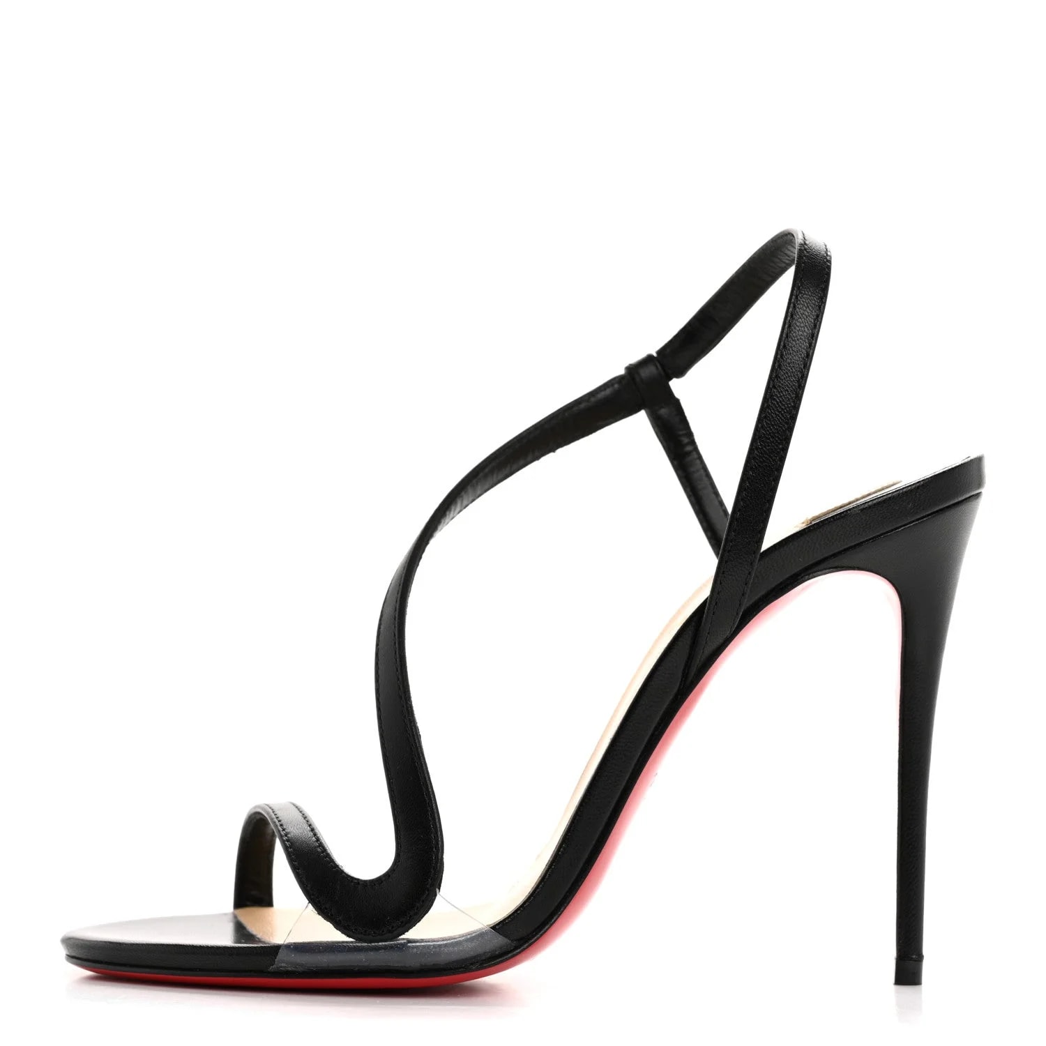 Christian Louboutin — Metallic Rosalie 100 38 — Designer Shoe — resale