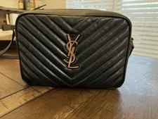 Saint Laurent Chevron Lou Medium Camera 2