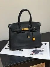 Hermes Birkin 30 Liegee GHW Rigid Lock Key . 2