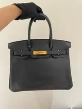 Hermes Birkin 30 Liegee GHW Rigid Lock Key . 3