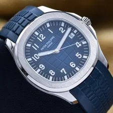 Patek Philippe Aquanaut White Gold Blue Dial 42.2mm - 5168G-001 Full Set 2