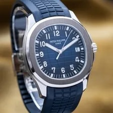 Patek Philippe Aquanaut White Gold Blue Dial 42.2mm - 5168G-001 Full Set 3