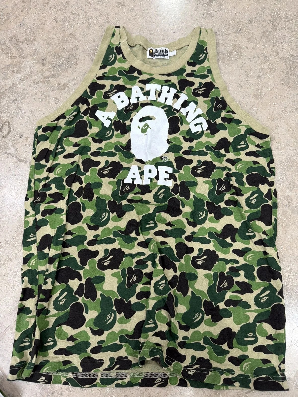 Bathing Ape Tank Top — streetwear — resale