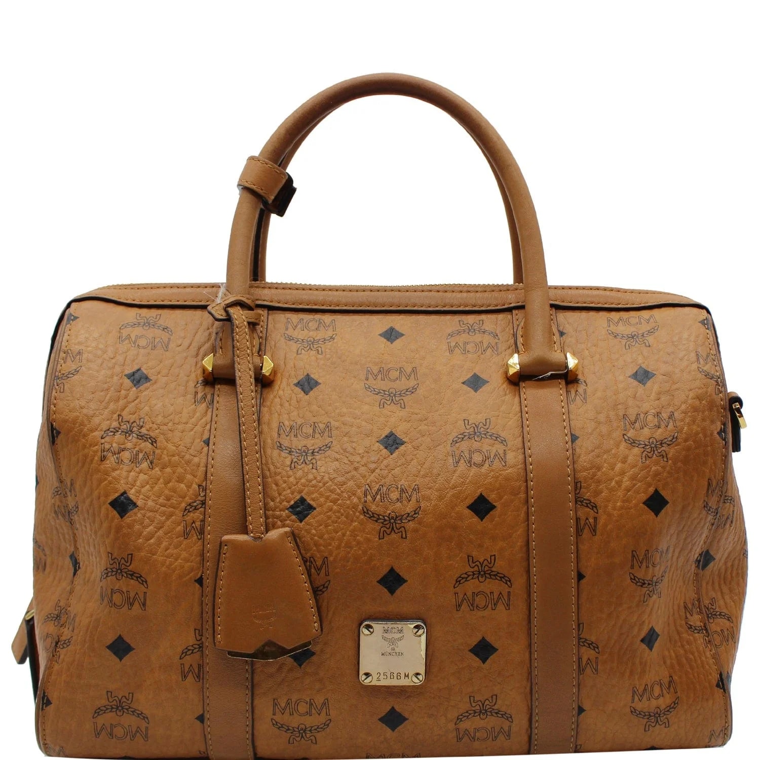 MCM — MCM Visetos Boston — Handbag — deal
