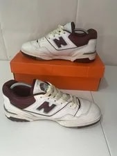 New Balance 550 Size 9.5 US BB550WBG Cyan Athletic Shoes 4