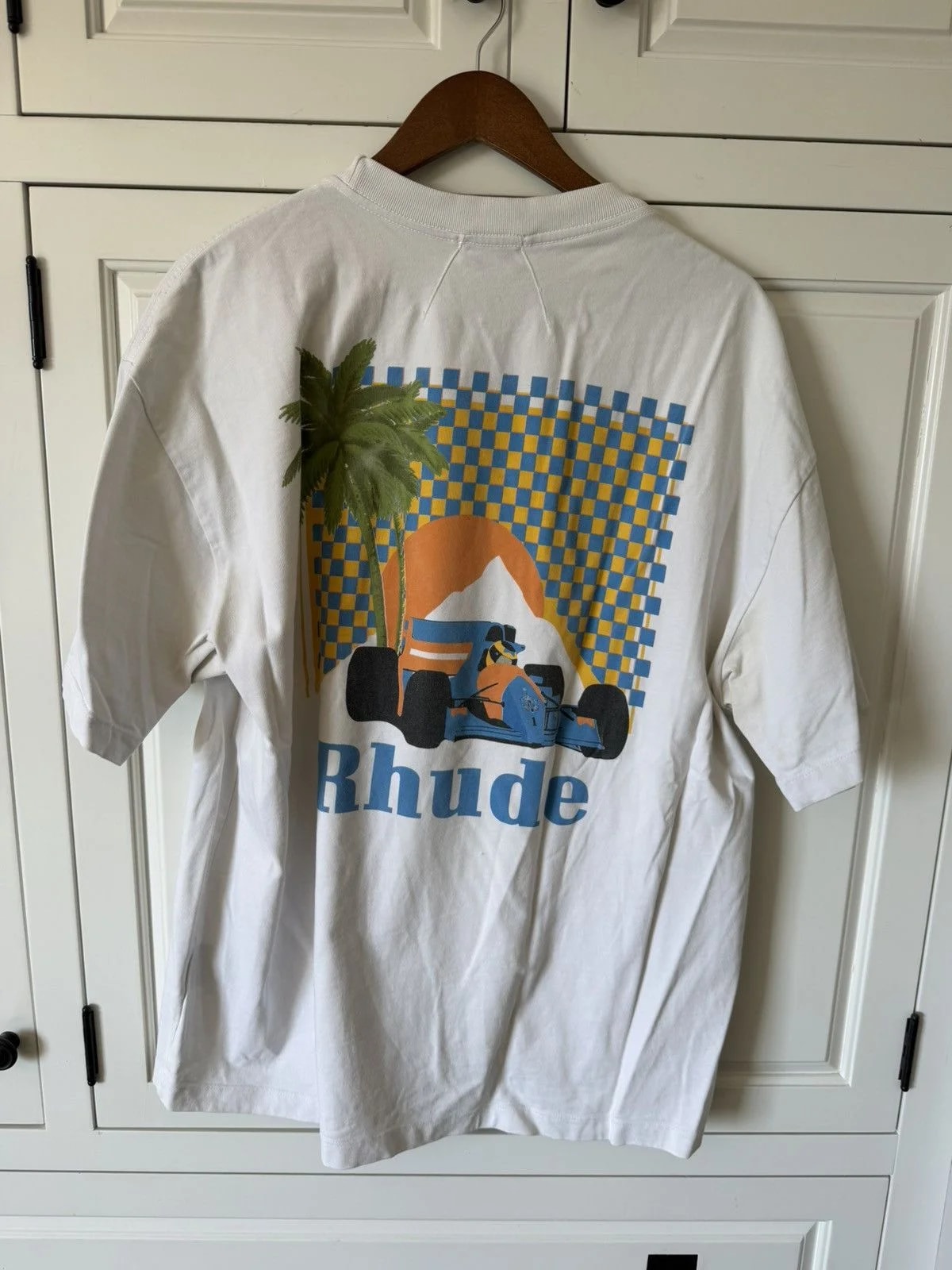 Rhude Palm Tree X F1 T Shirt 2