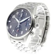 IWC Pilot's Spitfire IW387804 43mm SS Gray Dial Automatic #C3287 2