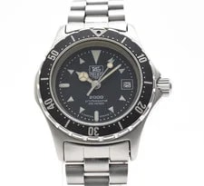 TAG Heuer — TAG Heuer Professional 2000 973.008 Black Dial Date Quartz Japan — Watch — resale