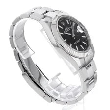 Rolex Datejust 41 126334 Black Bar 3 Rows Oyster Breath Random Number Second... 3