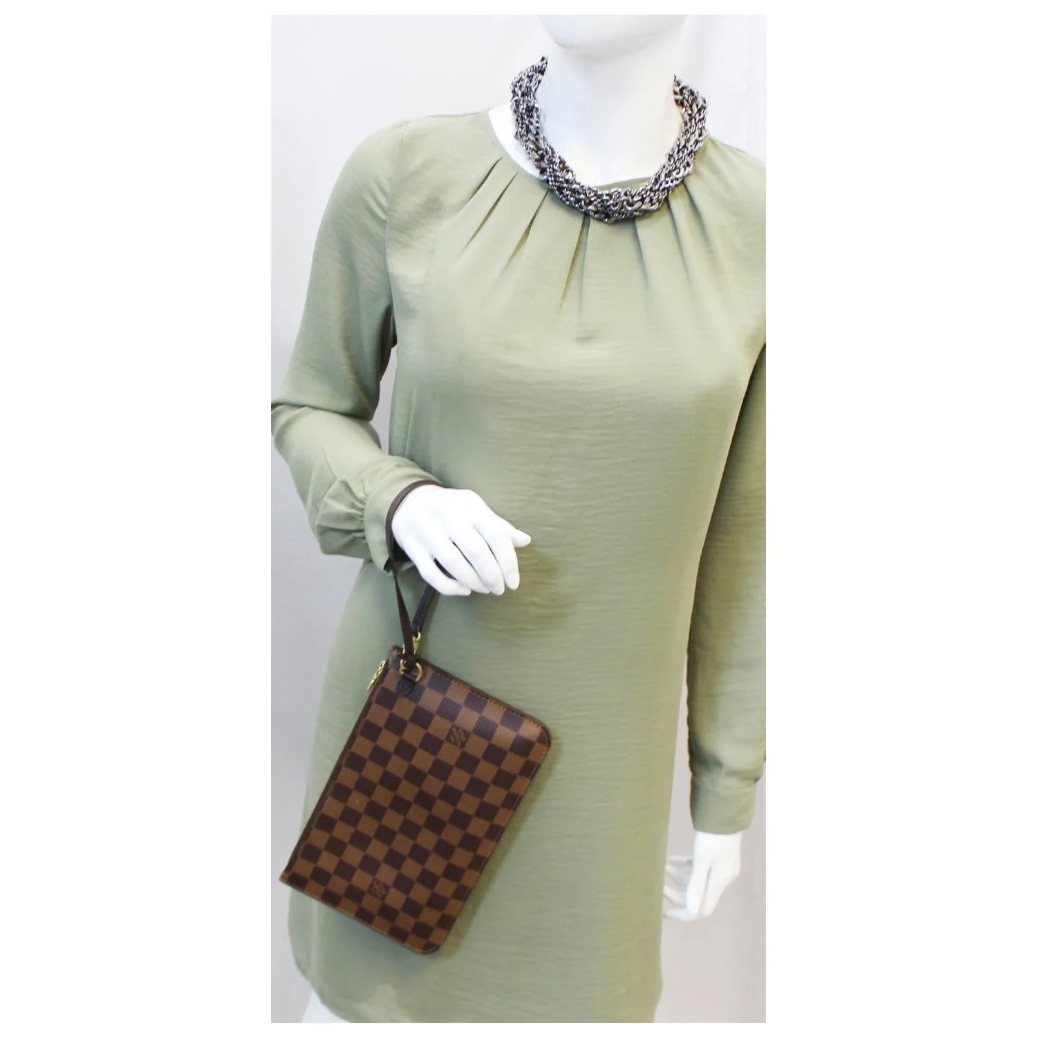Louis Vuitton Pochette Wristlet Neverfull MM 2