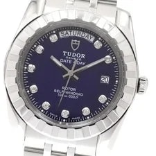 Tudor — Tudor 23010 Classic Date Day 10P Diamonds Automatic S With 944537 — Watch — resale