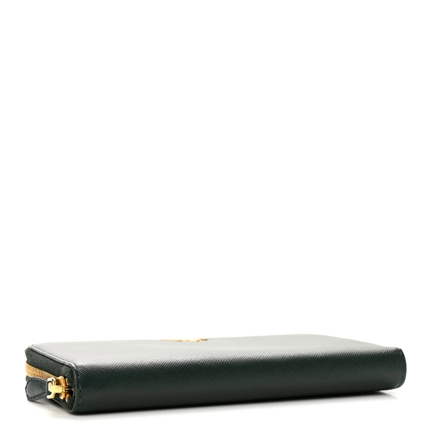 Metal Zip Around Wallet Smeraldo 4
