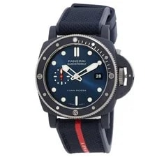 Panerai Submersible QuarantaQuattro Automatic Blue Dial PAM01466 4