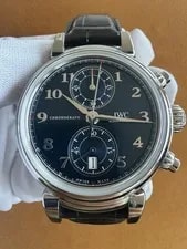 IWC Da Vinci Chronograph Laureus Sport for Good Automatic Blue Dial 42mm 2