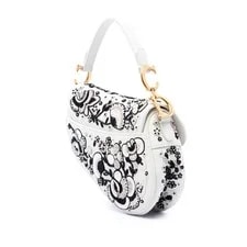 Dior Mini Embroidered and Beaded Saddle 2