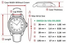 Omega DeVille Cal.1350 26mm Gold Dial Quartz 2