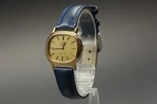 Omega DeVille Cal.1350 26mm Gold Dial Quartz 3