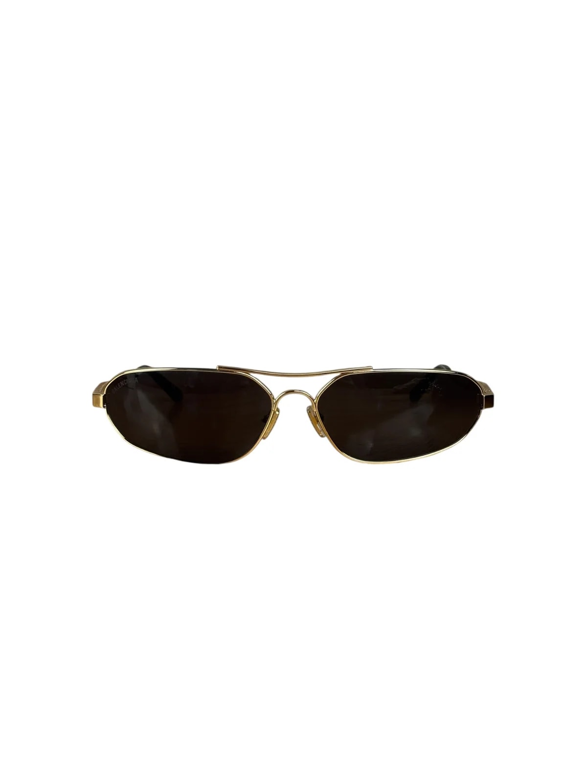 Balenciaga BB0227S Sunglasses Toned Metal Frame 2