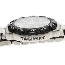 TAG Heuer Formula 1 WAH1013 43mm SS Black Dial Quartz Date Small Second #C458 2