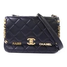 Chanel — Chanel CC GHW Matelasse Flap Chain — Handbag — deal
